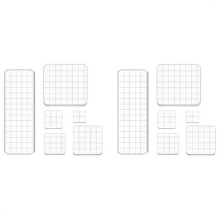 7 Pieces Clear Stamp Blocks, Acrylic Stamping Blocks Set with Grid for  Scrapbooking Crafts, Cards, Schedule Book