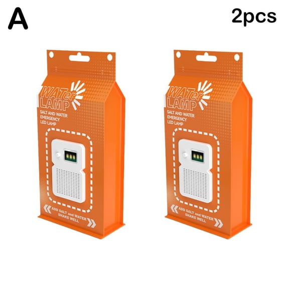 1-3PCS Salt Water Light Watter Lamp For Outdoor Camping Lamp Emergency Y6Y7