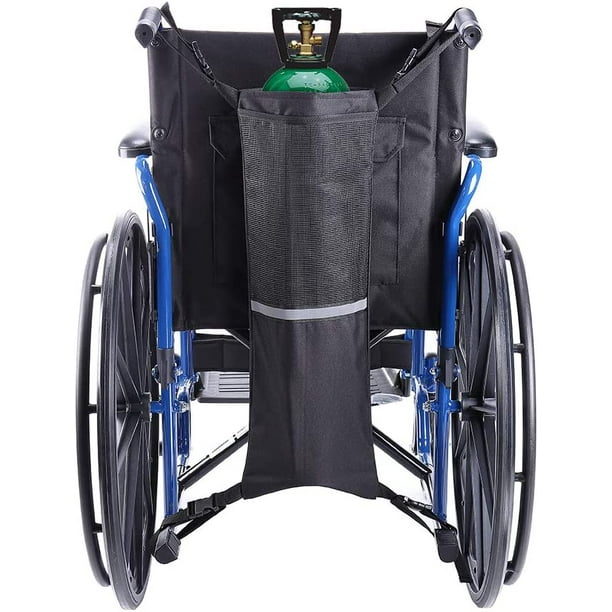 Issyzone Durable Wheelchair Carry Pouch for Oxygen Cylinders,Oxygen
