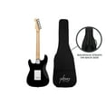 thumbnail image 6 of Monoprice Cali DLX Plus HSS Electric Guitar with Gig Bag - Sunburst Ash Body, Wilkinson Bridge/Pickups, White Pickguard, Maple Fingerboard - Indio Series, 6 of 6