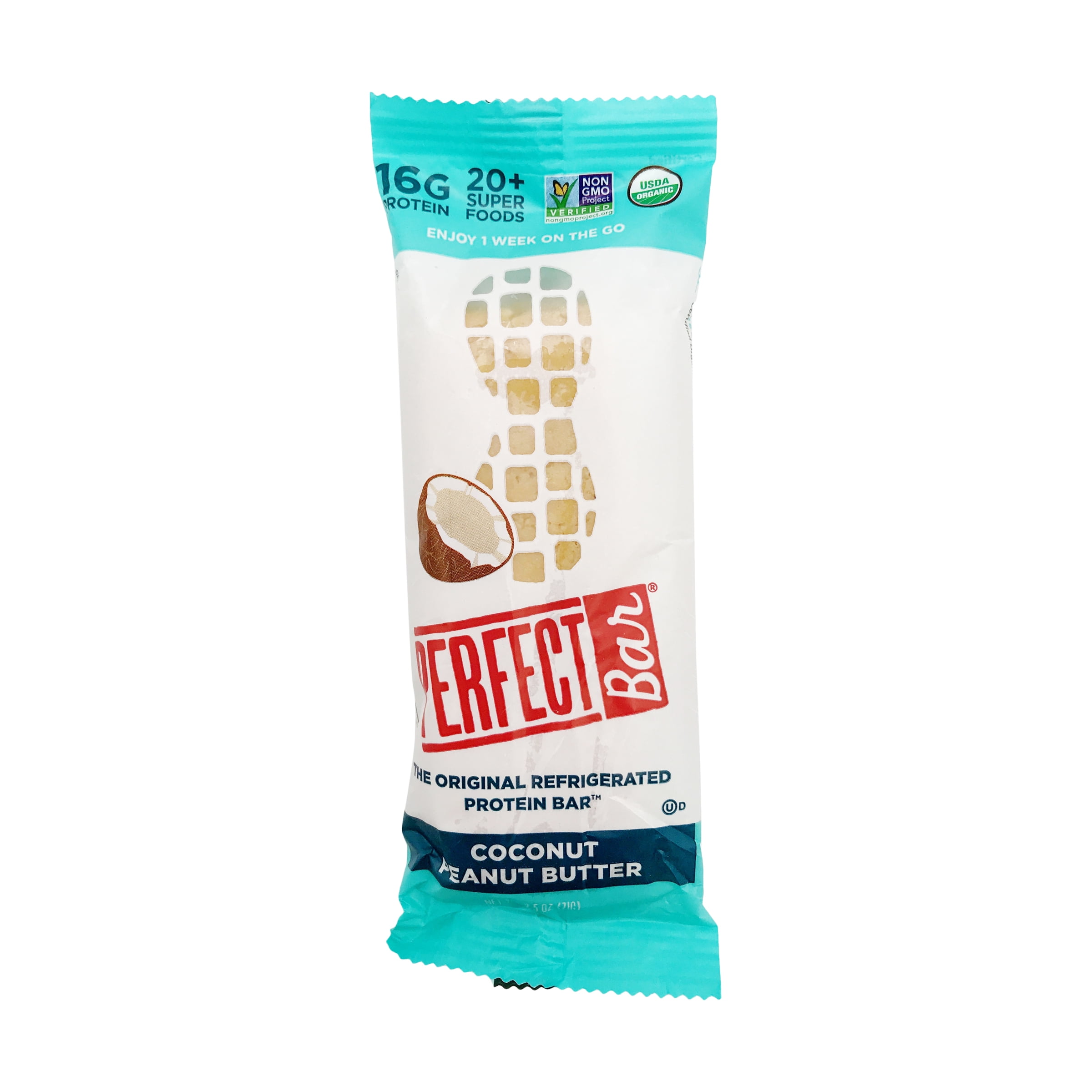 Pack of 6 - Coconut Peanut Butter Perfect Bar, 2.5 oz ...