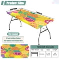Iauyy 183*76cm Rectangle Tablecloths with Stretchy - Dining Room ...