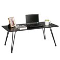 thumbnail image 2 of Zimtown Table Basse Rétro Noire Aspect Industriel Propre Conçue pour s'Adapter aux Espaces Compacts avec Facilité, 2 of 8