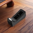 thumbnail image 1 of CRILSTYLEO 1Set Black Desktop Tape Dispenser for Versatile Office and Home Packaging Tasks, 1 of 8