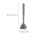 thumbnail image 5 of Meat Chopper, 11.61" Ground Beef Smasher for Hamburger Meat, Heat Resistant Meat Masher for Ground Beef, Hamburger Meat, Food Stirrer 4 Curve Food Vegetable Chopper Mix and Chop Kitchen Tool, 5 of 9