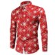 thumbnail image 5 of Nueva camisa de hombre de manga larga con botón de solapa de impresión digital 3D de Navidad Pompotops oipoqjl26807, 5 of 9