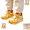 Yellow, variant on YOUYEDIAN Sneakers for Kids Girls Boys Soft Sole Mesh Breathable Casual Sneakers