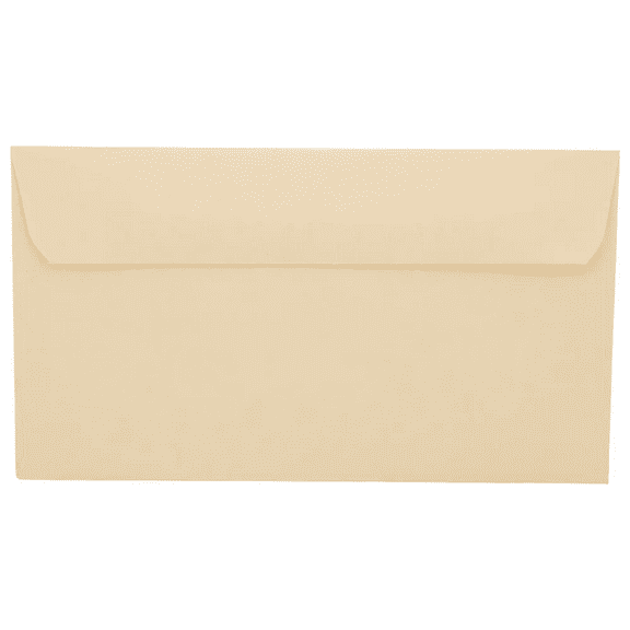 LUXPaper #6 3/4 Regular Envelopes, 3 5/8 x 6 1/2, Ivory White, 50/Pack