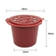 thumbnail image 5 of 4 unids/set carcasa de filtro de cápsula de café reutilizable para máquina Nespresso rojo Ehuebsd  Libre de BPA, 5 of 6