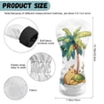 thumbnail image 7 of Uorisanigo Golf Club Covers, Golf Club Driver/Fairway Wood/Hybrid Head Cover 1 3 5 UT Cover, Coconut Tree Capybara Turtle Headcovers Set Keep Clubs Dry and Clean, Funny Golfs Accessories, 7 of 7
