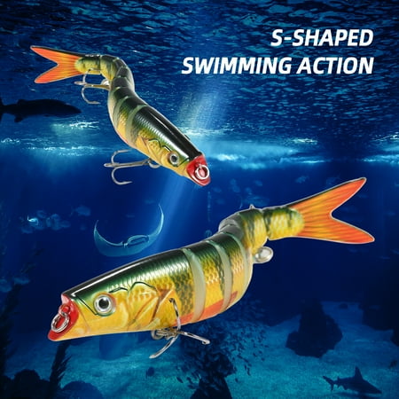 Baits Lure Realistic Lures - 8 Swimbait Bait Fish Bait Lures Swimbait Bait 140mm Techniques Bait Techniques Swimbait - Bait 140mm Jointed Swimbait 140mm Bait Swimbait - Fish Any Lure By Bait