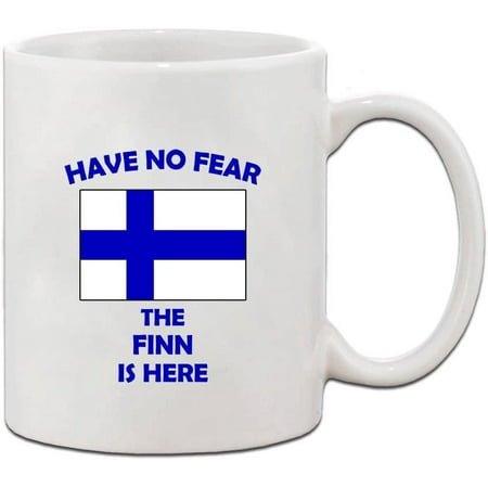 

Funny Coffee Mugs Have No Fear Finnish Is Here Ceramic Coffee Mug 11 Oz Tea Cup Unique Birthday and Holiday Gifts