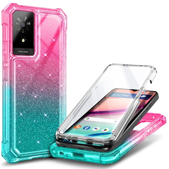 NGB SUPREMACY For TCL K23 Phone Case Screen Protector Full-Body Protective Shockproof Rugged Bumper TCL K23 Case