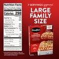 thumbnail image 7 of Stouffer's Classic Lasagna with Meat & Sauce, Large Family Size Lasagna, Frozen Meals 3.563 lb., 7 of 7