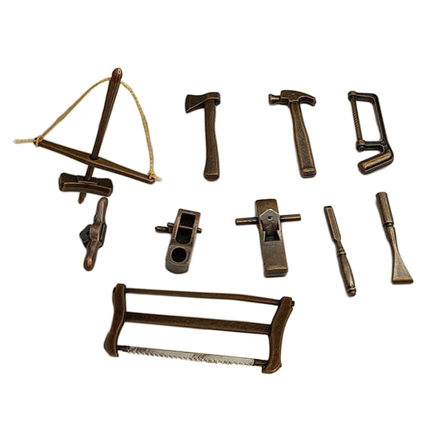 Herraentas niatura 1:12, juguete de simución, accesorios para , piezas de juguetes cor, ornamento de Hugo Casa de muñecas en miniatura