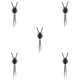 thumbnail image 2 of Collar Colgante Qarigey de Moda Simple para Mujer Hombre Negro, 2 of 6