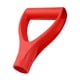 thumbnail image 2 of Mango de eje de pala que reemplaza el accesorio liviano y fácil de instalar. Empuñadura en forma de Y. rojo, 2 of 9