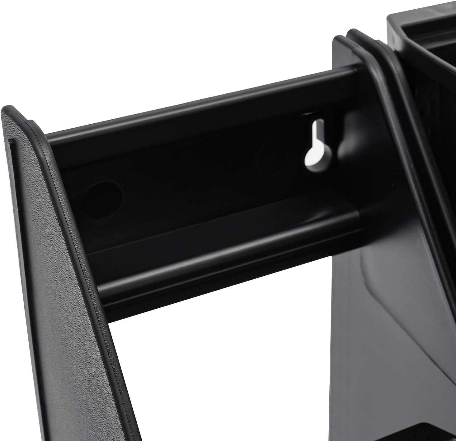6 Compartment Serve Condiment Bin, 3-Tier Self Serve Condiment Bin Stand, Plastic Containers Storage Bins, Countertop Condiment Organizer for Coffee Shops Restaurants Bars