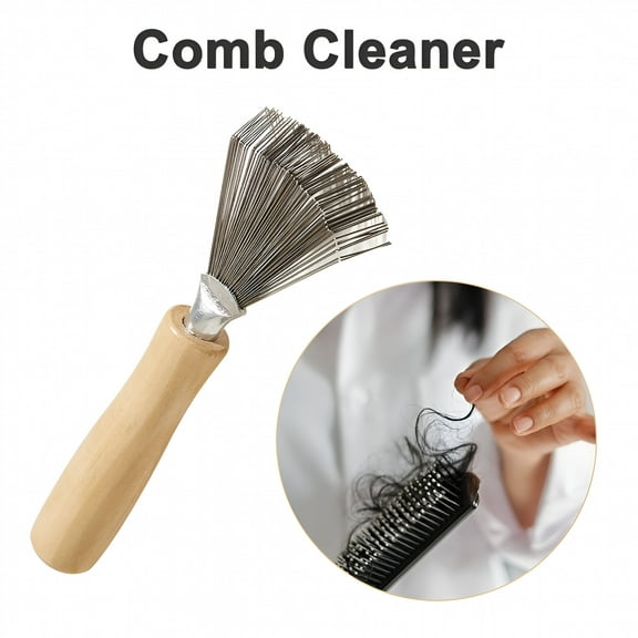 ACDANC Hair Brush Cleaner Comb Hair Remover Comb Cleaning Rake Hair Brush Metal Wire Hairbrush Cleaning Tool for Home and Salon Use