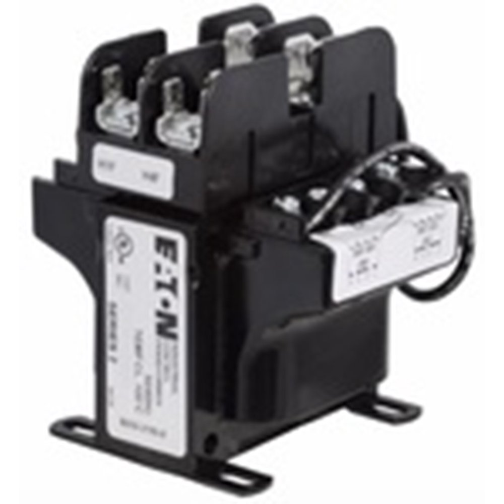 Eaton C0250E5EFB Transformer, 250VA, MultiTap, 1Ph, with Fuse Clips