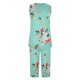 thumbnail image 5 of Conjunto de Ropa de Salón para Mujer Cuello Redondo Blusa sin Mangas Sólida Y Pantalones Cortos de Cintura Elástica Pantalones, Pantalones Cortos de Verano para Mujeres, 5 of 7