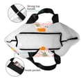 thumbnail image 4 of Balery Cartoon Halloween Bolsa Tote Estilo Estético con Cremalleras, Bolsa de Hombro, Bolsa de Compras Grande y Plegable, 4 of 8