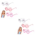 thumbnail image 2 of letairis 3 Pcs Enfants Enfant Vacances Mignon Lunettes Bébé Lunettes Été 2ensemble, 2 of 6