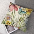 thumbnail image 7 of nygtbtfer Throw Set of 2 Decorative Flower Pillowcases for Sofa White, 7 of 7