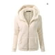 thumbnail image 4 of Qarigey Abrigo con capucha de manga larga con cierre frontal abierto para mujer, Sudadera con capucha cálida para ciclismo, ropa de niña, ropa de Color Abrigos y chamarras S Qarigey AP014396-08, 4 of 5