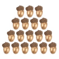 PAMINGONO Realistic Design Acorns Diy Crafts 25Pcs 1.4X1X1In
