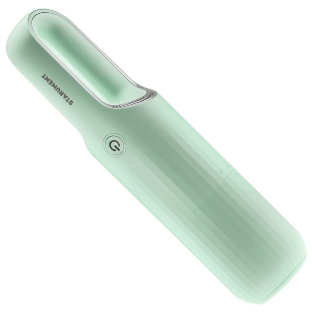 STARUMENT - Aspiradora para polvo, pelo de mascotas, hogar sucio, interior del coche, ligero, portátil, portátil, sin cable, fácil de usar, batería de diseño compacto, recargable con cable USB-C