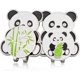 thumbnail image 1 of Marcadores de pelotas de golf, marcador de pelota de golf estilo Panda W, Clip magnético para sombrero de Golf, pinzas para gorra de Golf de aleación, regalo profesional, 2 uds. JM, 1 of 5