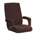 thumbnail image 2 of Durable Stretch Waterproof Office Chair Cover, High Back Computer Chair Slipcovers, for Universal Rotating Chair with Armrest L, 2 of 8