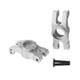thumbnail image 5 of 2 bujes de rueda trasera para coche RC 1:14, conjunto de dirección RC, herramienta de repuesto resistente para hobby Plata, 5 of 9
