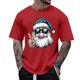 thumbnail image 1 of Tops para hombre, blusas y camisas de manga corta con cuello redondo para hombre, camiseta informal con cuello redondo y estampado para hombre, blusa de manga corta, blusa de poliéster para hombre, 1 of 4