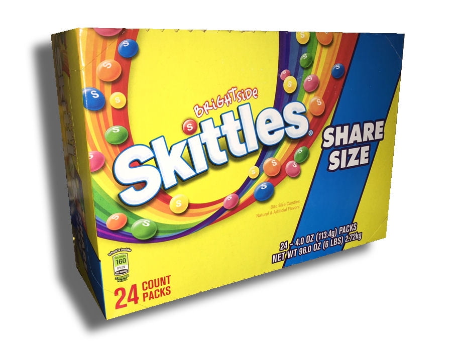 Skittles Candy Brightside Share Size, 4 Oz