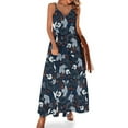 thumbnail image 1 of Fondo de pantalla de Gabriel tropical Vestido sin mangas Vestidos de noche elegantes para mujeres 2024 Vestido sensual sexy para mujeres, 1 of 7