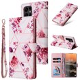 thumbnail image 1 of Compatible with Samsung Galaxy S23 Ultra 5G Premium Vintage PU Leather Magnetic Closure Case with Strap Flip Cover, 1 of 5