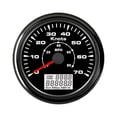 thumbnail image 1 of 0-70Knots Waterproof GPS Speedometer Odometer 0-80MPH Speed Gauge With 8 Color Backlight 12V/24V For Car Boat Motorcycle ,High Precision, 1 of 7
