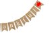thumbnail image 2 of Nestingho Banderín Vintage De Arpillera Para Interior Y Exterior En Fiestas De, 2 of 7