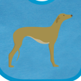 thumbnail image 4 of Inktastic Greyhound Boys or Girls Baby Bib, 4 of 4