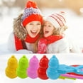thumbnail image 4 of Snowball Maker Mold Tool – 2.7 x 7.7 x 2.6in Clip Design for Easy Shaping Snow and Sand(Red), 4 of 6