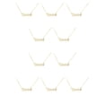 thumbnail image 3 of Collar de encanto de constelaciones Qarigey oro Tauro 20 piezas, 3 of 3