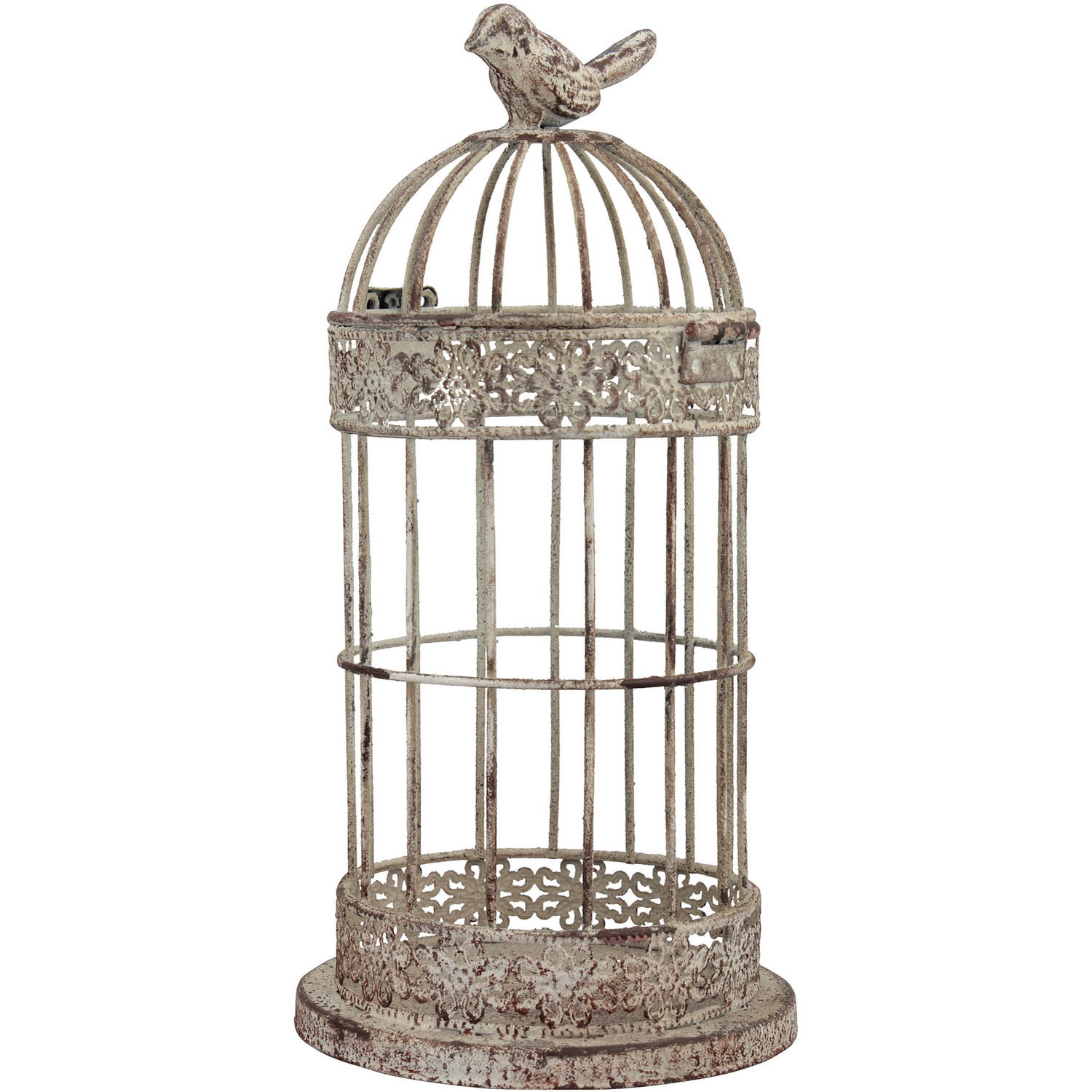 Small Aged Wire Bird Cage