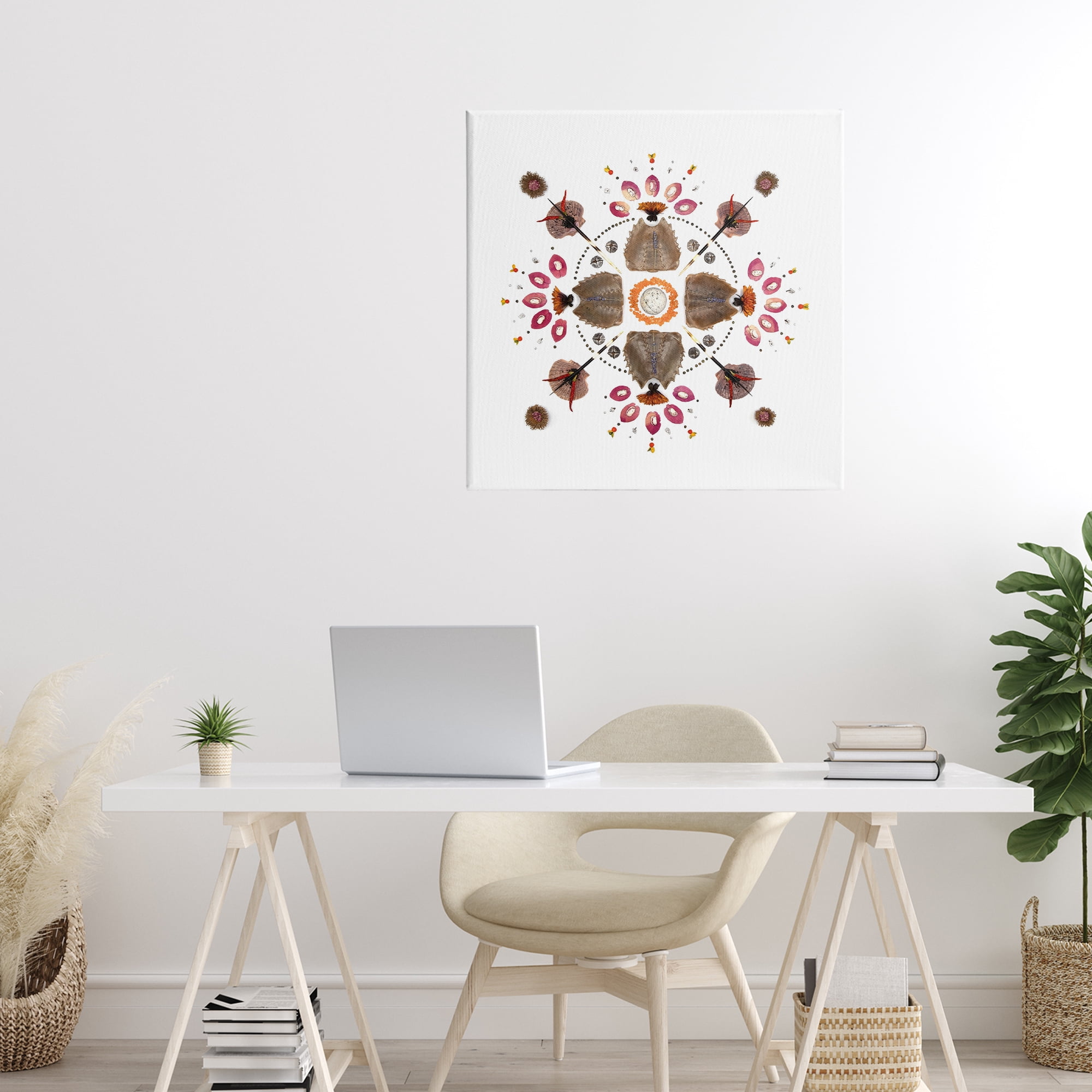 Stupell Industries Symmetrical Nautical Collection Canvas Wall Art, design by Beth Adoette