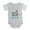 Heather Gray, variant on CafePress - ALICE_BLUE Copy - Cute Infant Baby Football Bodysuit