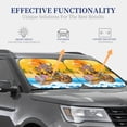 thumbnail image 4 of Daiia Animals on Noah's Ark1 2PCS Car Windshield Sun Shade, Foldable Sun Shield for Car Front Window, Auto Sun Blocker Visor Protector Universal for Truck SUV Pickup-Small, 4 of 7