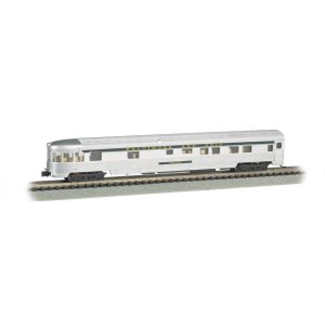 Bachmann Industries Streamline Fluted Observation Car with Lighted Interior - B&O (N Scale), 85'