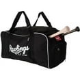 Rawlings Covert Baseball Bat Equipment Bag, Black