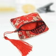 thumbnail image 3 of Visland 5PCS Jewelry Purse Pouch Gift Bags Chinese Silk Style Brocade Embroidered Bag, 3 of 4
